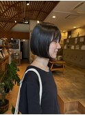 首元スッキリボブ
