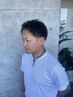 【メンズリピート予約No.1】カット＋シェービング＋スパシャンプー　￥7,150