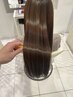 カット+縮毛矯正+3ステップトリートメント