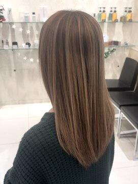 ヘアアンドビューティー クアトロ 戸祭店(QUATRO) バレイヤージュ/ハイライト