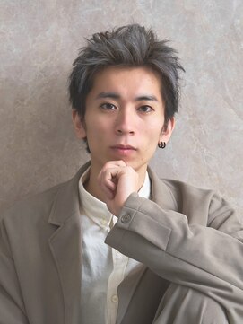 ノーブルスチュアート(NOBLE STUART) ラフな束感で魅せる無造作ショート