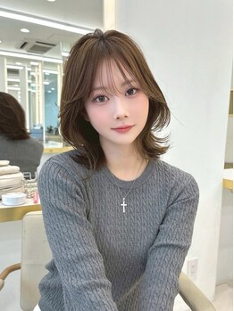 マウル ナゴヤ 名駅(MAEUL NAGOYA)の写真/【名駅/名古屋】カットだけで小顔に魅せる―。韓国ヘア特有の美シルエットで再現性も◎