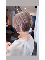 ハーツ(Heart's) ◇大人可愛い20代30代40代50代前下がりショートボブ丸みショート