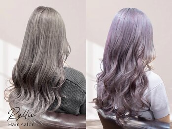 リリス(Ryllis)の写真/ベテランstylistが髪に艶や立体感を出すトレンドヘアを再現♪透明感カラーとの相性抜群◎