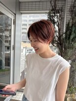 サロンドクロエ(Salon de Chloe)&nbsp;オレンジカラー × ショート