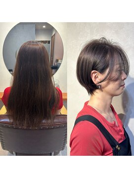 グランドール リュクス(Grandoll Luxe) バッサリbefore after