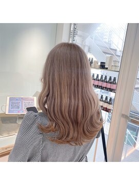 ヘアサロン ガリカ 表参道(hair salon Gallica) 韓国風ヘア/ミルクティーベージュ