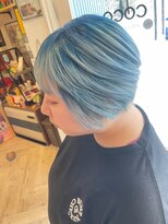 ヘア メイク ココ(hair make coco)&nbsp;ブルーときどきホワイト♪