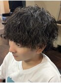 シャドウパーマ/フェザーパーマメンズパーマ/ツイストスパイラル