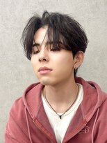 ジーナ 天神(Zina)&nbsp;【福岡/天神/メンズカット】シースルーセンターパート