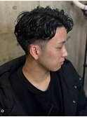 大人の色気ラルフカールパーマ