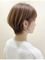 レウナ 外苑前(Reuna)&nbsp;30代40代大人可愛いショートボブ　頭の形を綺麗に見せる