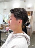 刈り上げセンターパート