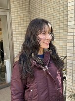 オルセン(OLSEN) 外国人風パーマ/ロングヘア/ロングパーマ/顔まわりカット