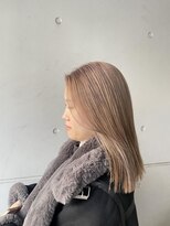 アオ(AO。)&nbsp;ミルクティーベージュ/ベージュカラー/透明感カラー/横浜元町