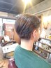 メンズカット+カラー【箕面市/メンズカット/メンズサロン/眉毛/men's】
