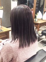 キヴィ(kivi) ピンクラベンダー ツヤ感ストレートミディアム