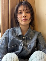 プロスタンセラ 顔周りレイヤーボブ×透明感カラー