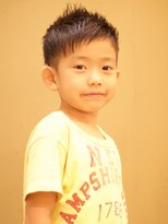 ベック ヘアサロン(BEKKU hair salon)&nbsp;キッズスタイル☆ツーブロックのソフトモヒカンショート♪