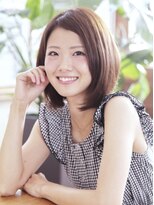 フラミューム(flammeum)&nbsp;☆☆オールマイティー美☆シルエット前下がりボブ☆☆【平塚】