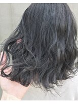 キラ 渋谷(KILLA)&nbsp;切りっぱなしボブ×wカラー×波ウェーブ【Killa 原宿 表参道】