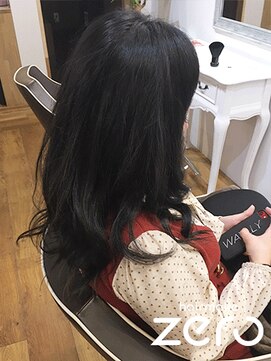 ヘアメイクゼロ 坂戸駅前店(hairmake zero) アデイクシーカラー　サファイア【hairmake zero坂戸店】