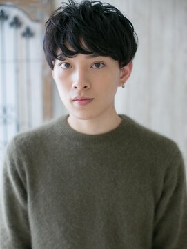 グルーミングサロン バーバー キャッスル 北浦和西口(Grooming salon Barber Castle) ナチュラルな束感◎黒髪マッシュc