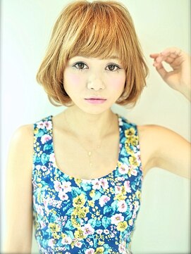 ヘアメイク フレンシア(hair make flencia) 伸ばしかけボブスタイル