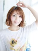Apiuz Hair　大人かわいいゆるふわボブ