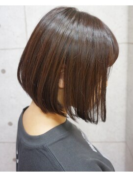 ヘアテリア リュウ 大塚(hair teria ryu) ピンクブラウン×ボブ【ryu 大塚 北口】