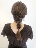 【Befine京都】結婚式や二次会に。編みおろしヘアアレンジ★