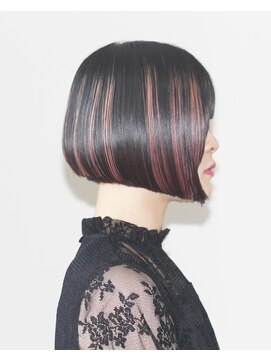 リリー ヘアー デザイン(LILY HAIR DESIGN) 前下がりBOBモードスタイル