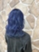 エーアイ 千石 巣鴨 白山店(Ai HAIR)&nbsp;ネイビーブルー