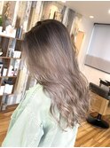 ロングバレイヤージュstyle