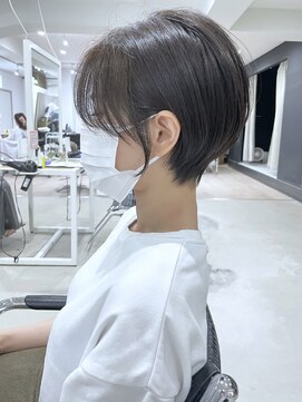 オウル(Owll) 【Owll】大人ハンサムマッシュ グレーベージュ 透明感カラー