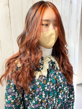 シュクルヘアー(Sucre Hair) 海外ヘア☆縮毛矯正とブリーチデザイン