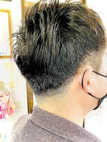 中原 美容室 &nbsp;ヘナによるグレイカラー＋ショート