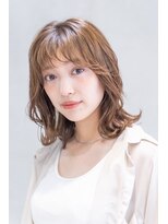 アルテ(ARTE)&nbsp;【ARTE表参道/青山】大人可愛いひし形ミディ×透明感カラー