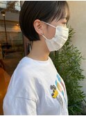 ナチュラルなショートボブ