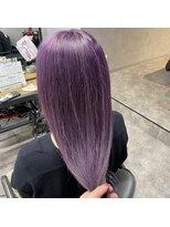 セレーネヘアー オオサカ 心斎橋店(Selene hair OSAKA) lavender color