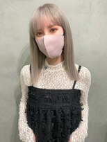 ヘアサロン ドット トウキョウ カラー 町田店(hair salon dot. tokyo color)  ［岡崎　生紗］ホワイトベージュ［町田］モードヘア/プリカール