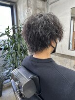 絶対にチリつかないツイストスパイラルパーマ　メンズ/眉毛