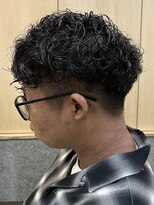 ニアウ 伊勢崎連取店(Niau)&nbsp;メンズマッシュパーマぷーどるパーマ波巻きパーマ