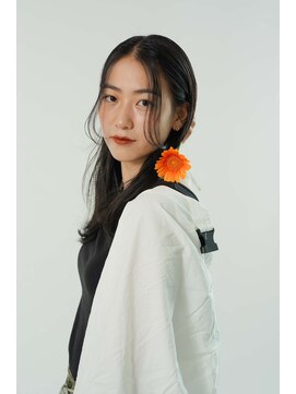 パーク 福岡天神西通り店(parc) オリーブベージュラベンダーブラウン透明感カラーナチュラル