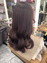 エイム ヘアメイク 横川店(eim HAIR MAKE) plum red