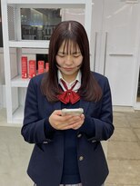 クリアーオブヘアー 池下店(clear OF HAIR)&nbsp;【黒髪卒業式】レッドブラウン/レイヤースタイル