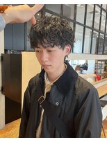 ベチカ(vetica)&nbsp;ニュアンスパーマのメンズマッシュショート