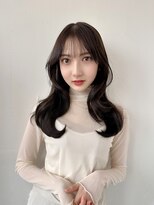 韓国レイヤーカット/チョコグレージュ／自由が丘