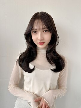 アリスバイアフロート 自由が丘(ALICe by AFLOAT) 韓国レイヤーカット/チョコグレージュ／自由が丘