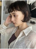 オン眉ボブ#刈り上げボブ